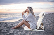 Load image into Gallery viewer, Malibu Rattan & Synthetic Folding Beach Chair