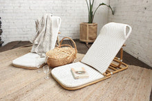 Load image into Gallery viewer, Malibu Rattan &amp; Synthetic Folding Beach Chair
