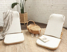 Load image into Gallery viewer, Malibu Rattan and Synthetic Folding Beach Chair
