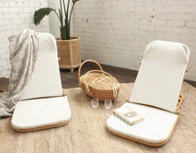 Load image into Gallery viewer, Malibu Rattan and Synthetic Folding Beach Chair