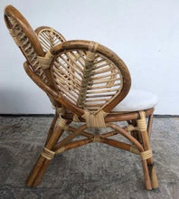 Load image into Gallery viewer, Petite Rattan Flower Chair Picnic Imports 
