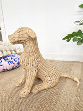 Load image into Gallery viewer, Rattan Wicker Dog Decor Picnic Imports