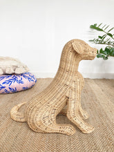 Load image into Gallery viewer, Rattan Wicker Dog Decor Picnic Imports