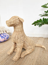 Load image into Gallery viewer, Rattan Wicker Dog Decor Picnic Imports