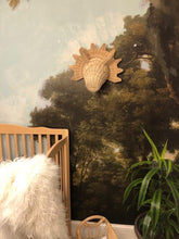 Load image into Gallery viewer, Woven Wicker Dinosaur Head Wall Decor Picnic Imports