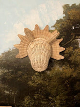 Load image into Gallery viewer, Woven Wicker Dinosaur Head Wall Decor Picnic Imports