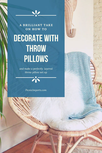 A Brilliant Take on How to Decorate with Throw Pillows