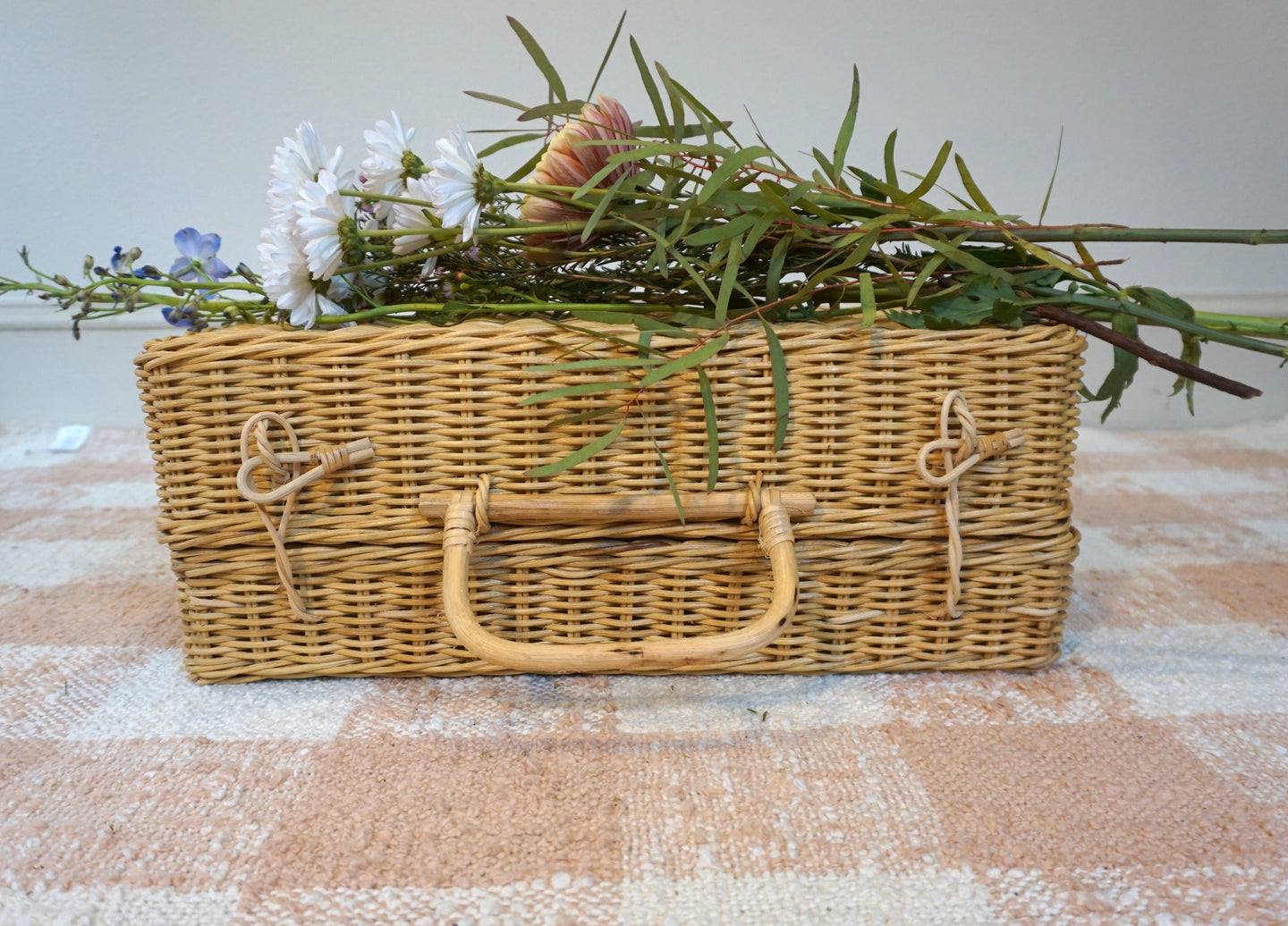 Rectangular Wicker Case