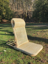 Load image into Gallery viewer, Folding Rattan Beach Chair - OUTLET Chair Picnic Imports 

