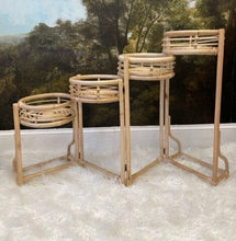 Load image into Gallery viewer, Folding Rattan Planter plant stand Picnic Imports 
