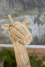 Load image into Gallery viewer, Giraffe Rattan Basket and Plant Stand Decor Picnic Imports 
