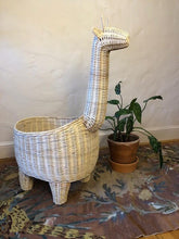 Load image into Gallery viewer, Rattan Giraffe Basket Decor Picnic Imports 
