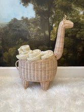 Load image into Gallery viewer, Rattan Giraffe Basket Decor Picnic Imports 
