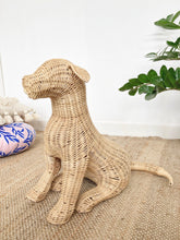 Load image into Gallery viewer, Rattan Wicker Dog Decor Picnic Imports 
